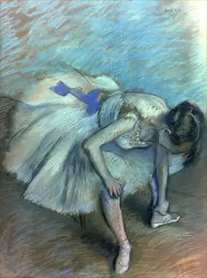 Degas, Edgar: Sedící tanečnice