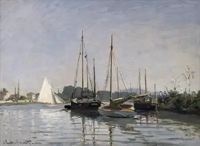Monet, Claude: Jachty v Argenteuil