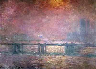 Monet, Claude: Temže v Charing Cross