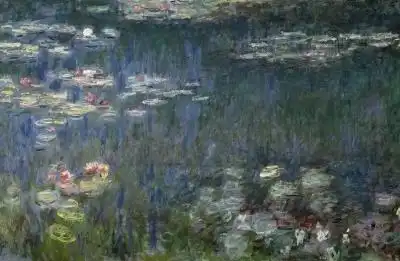 Monet, Claude: Lekníny - odrazy zelené