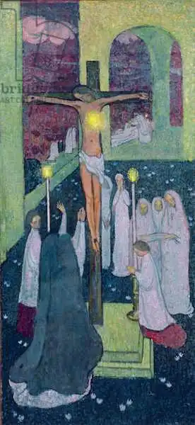 Denis, Maurice: Crucified Sacred Heart