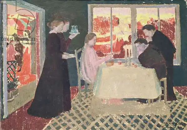 Denis, Maurice: Studio per La cena di Emmaus