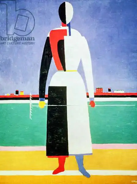 Malevich, Kazimir Severinovich: Woman with a Rake