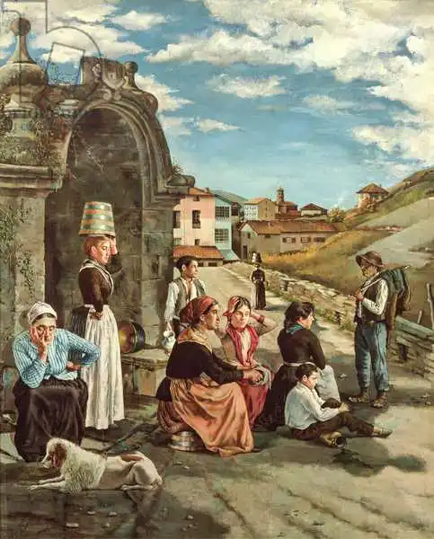 Zuloaga, Ignacio: La primavera di Eibar