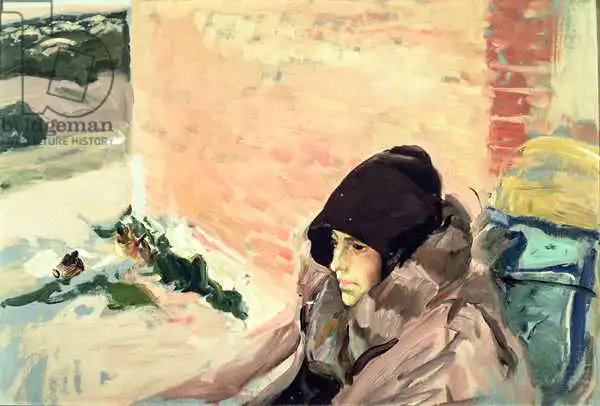 Sorolla y Bastida, Joaquin: Portrait of Maria Convalescing
