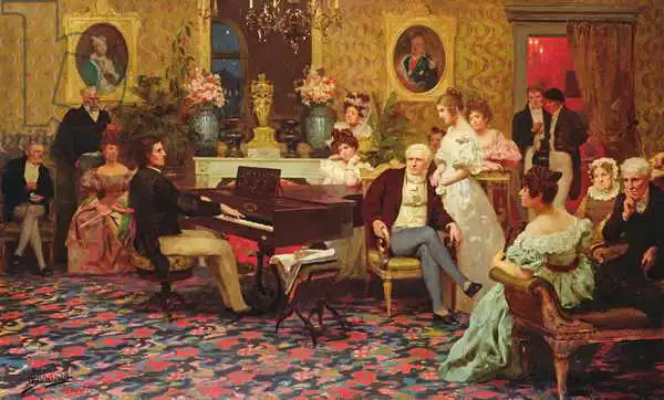 Siemiradzki, Hendrik: Chopin Playing th...