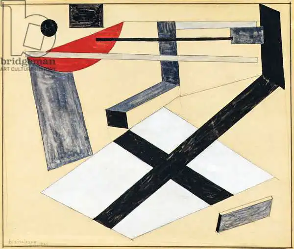 Lissitzky, Eliezer: Studio per Proun30T