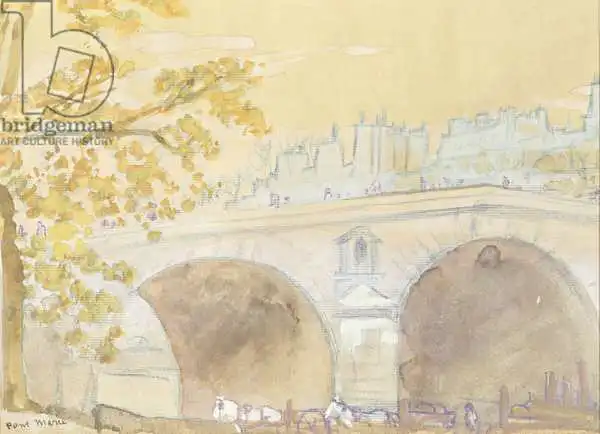 Davies, Arthur Bowen: Pont Marie da Quai des Celestins