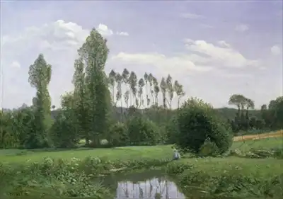 Monet, Claude: Pohled na Rouelles