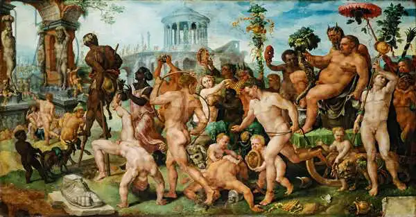 Heemskerck, Maerten van: Triumph of Bacchu
