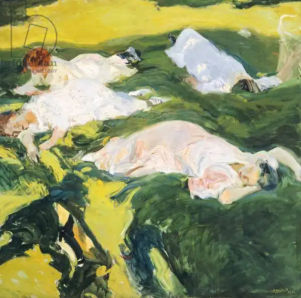Sorolla y Bastida, Joaquin: Siesta