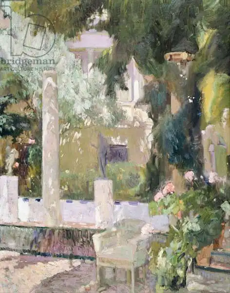Sorolla y Bastida, Joaquin: Gardens at the Sorolla Family House