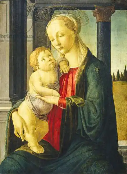 Botticelli, Sandro: Madonna and child