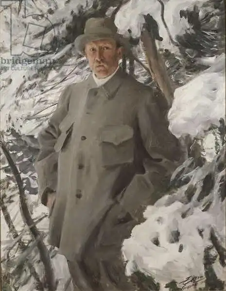 Zorn, Anders: Painter Bruno Liljefors
