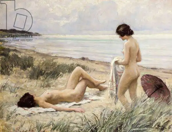 Fischer, Paul Gustav: Summer on the Beach