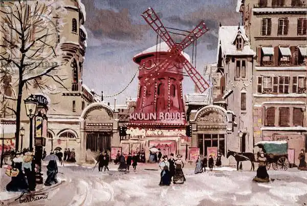 Bertrand, Fred: The Moulin Rouge, Paris