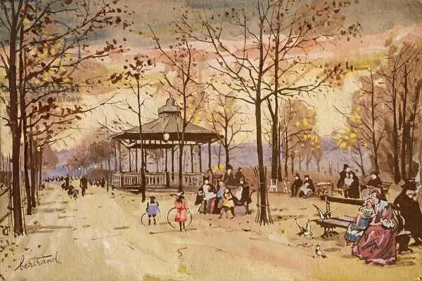 Bertrand, Fred: The Luxembourg Gardens, Paris