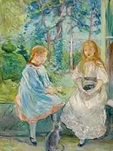 Morisot, Berthe: Dívky v okně