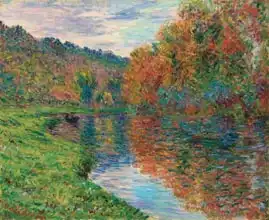 Monet, Claude: Rameno řeky Jeufosse