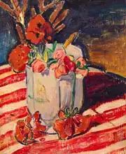 Maurer, Alfred Henry: Váza s květinami