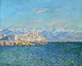 Monet, Claude: Antibes odpolední efekt