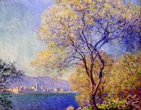 Monet, Claude: Antibes viděný ze salisových zahrad