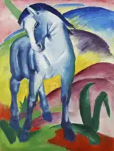 Marc, Franz: Modrý kůň