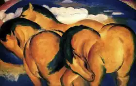 Marc, Franz: Malí žlutí koně