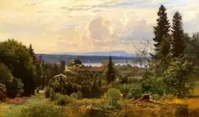 Andersen-Lundby, Anders: Letní den na jezeře Starnberg 