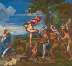 Tizian: Bacchus and Ariadne