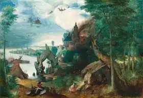 Brueghel, Pieter (st.): Pokušení sv. Antonína