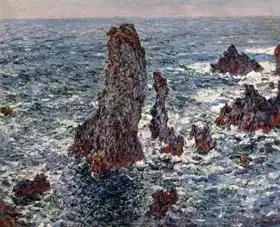 Monet, Claude: Rocks at Belle-Ile