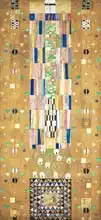 Klimt, Gustav: Stoclet Frieze 9 - Rytíř