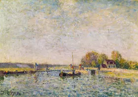 Sisley, Alfred: Canal