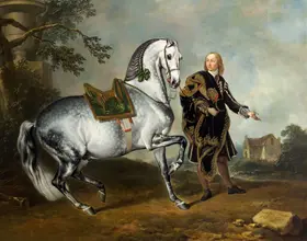 Hamilton, J.G.: Dappled Horse carramuie en Piaffe