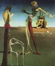 Dalí, Salvador: Žena s hlavou růží