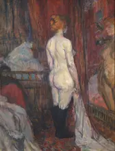 Toulouse-Lautrec, H.: Woman before a Mirror