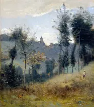 Corot, J. B. Camille: Canteleu near Rouen