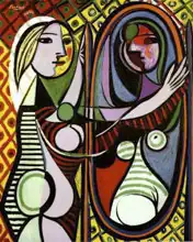 Picasso, Pablo: Girl Before a Mirror
