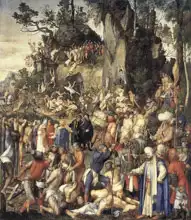 Dürer, Albrecht: Mučednická smrt desetitisíce křesťanů