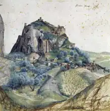 Dürer, Albrecht: View of Val D Arco in South Tyrol