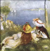 Renoir, Auguste: Dívky na mořském břehu