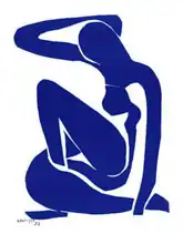 Matisse, Henri: Modrý akt II.
