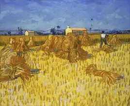 Gogh, Vincent van: Snopy na obilném poli