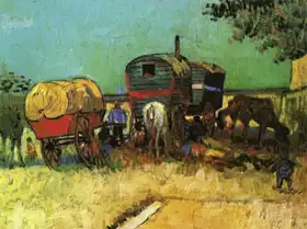 Gogh, Vincent van: Tábor cikánů