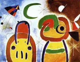 Miró, Joan: Ptačí peří
