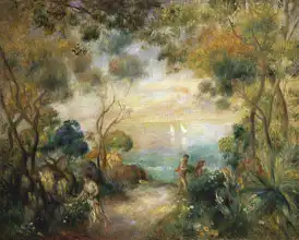 Renoir, Auguste: Zahrada v Sorentu