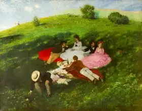 Szinyei Merse, Pál: Květnový piknik