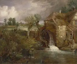 Constable, John: Mlýn v Parhamu