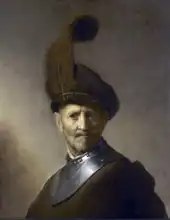 Rembrandt, van Rijn: Muž v uniformě